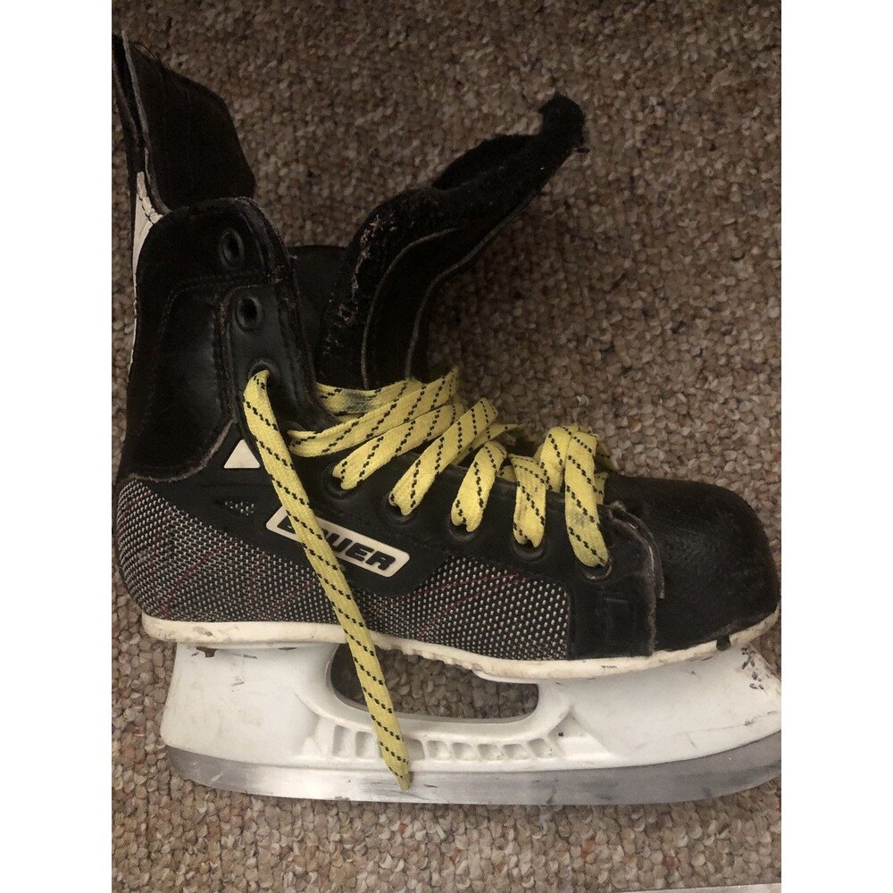 Bauer Supreme 3000 Youth Hockey Skates Black size 3.0-3.5 - Picture 8 of 14